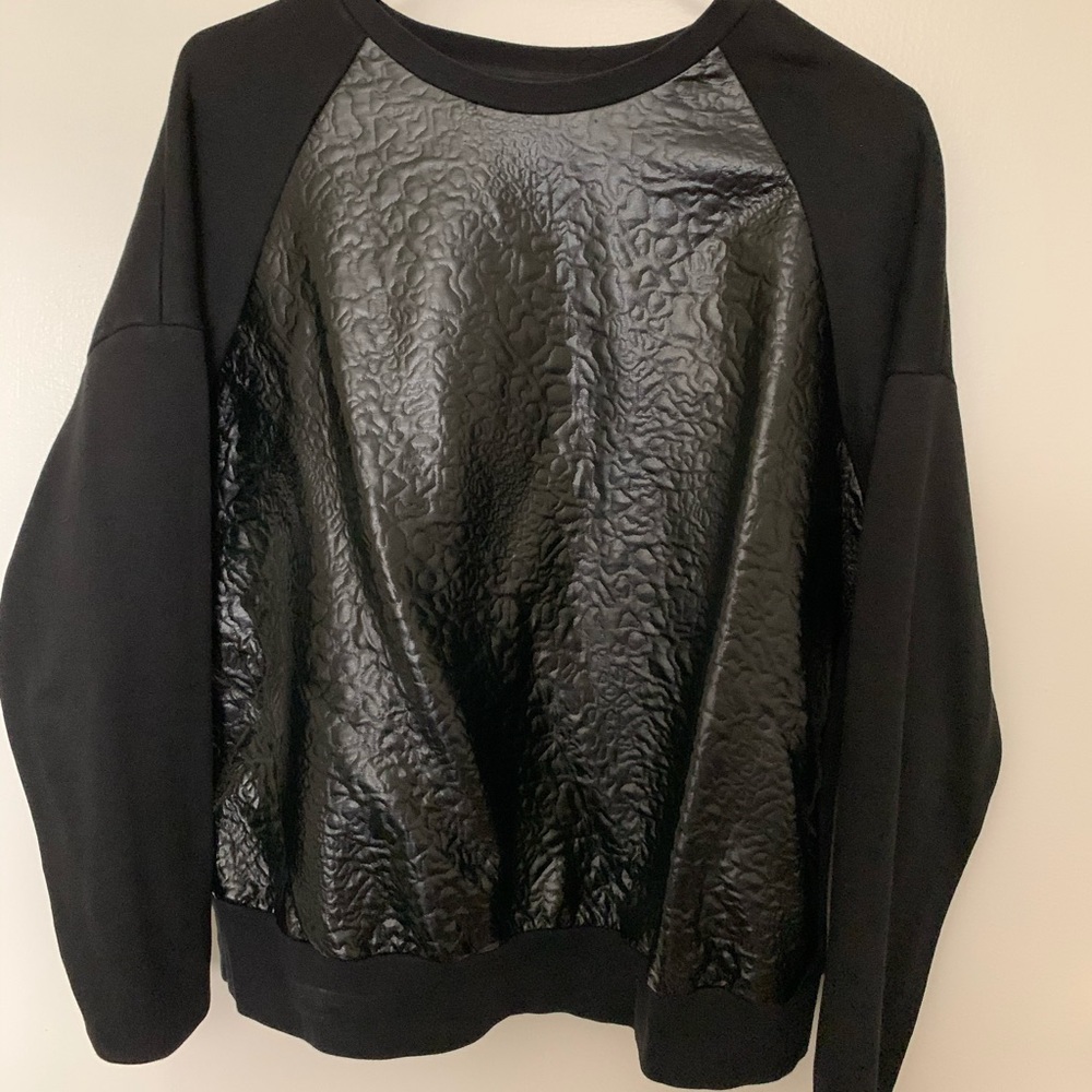 Misguided Black Crew Neck